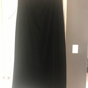 Talbots velvet skirt